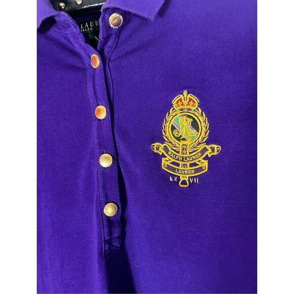 Lauren Ralph Lauren crest patch polo dress size s - Picture 7 of 8